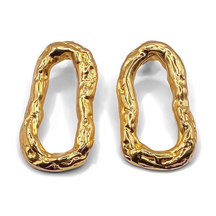 Orecchini a Cerchio Flow per la vendita all'ingrosso da parte di MOCA Jewellery