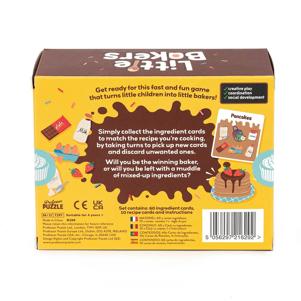 Professor Puzzle USA, Inc. - Wholesale Card Game - Little Bakers5