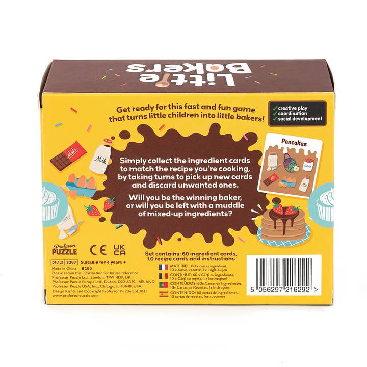 Professor Puzzle USA, Inc. - Wholesale Card Game - Little Bakers5