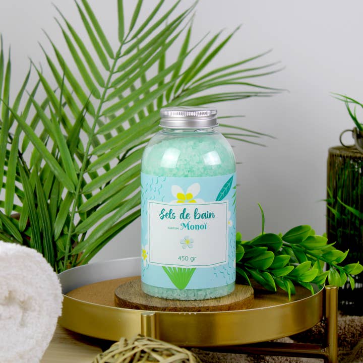 FRENCH TENDANCE - Wholesale Bath Salts - Bath salt 450 grs - Monoi scent