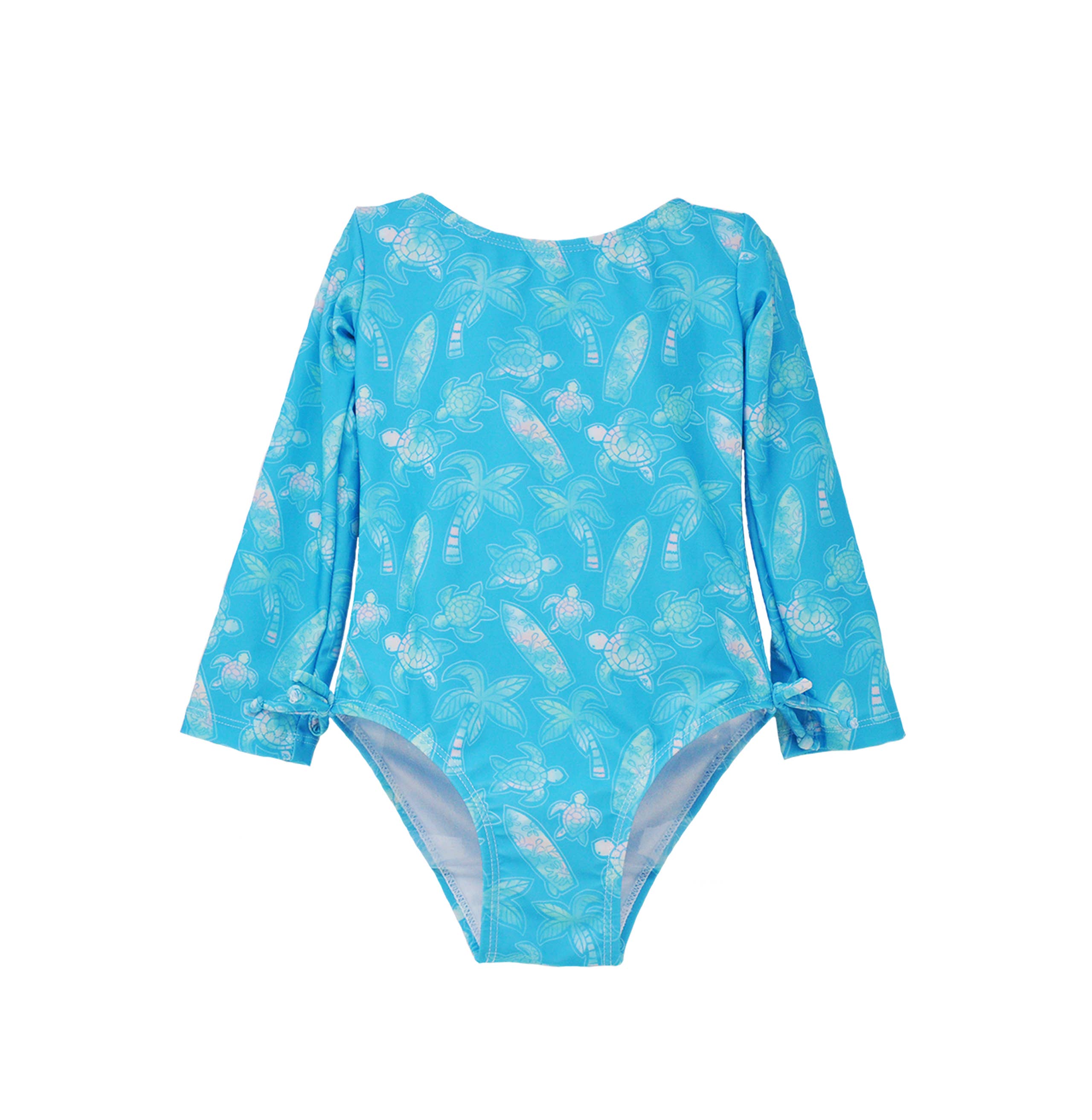 Flap Happy - Wholesale One Piece Swimsuit - Kids - Girls UPF50+ Charlie Long Sleeve Rash Guard Swimsuit0