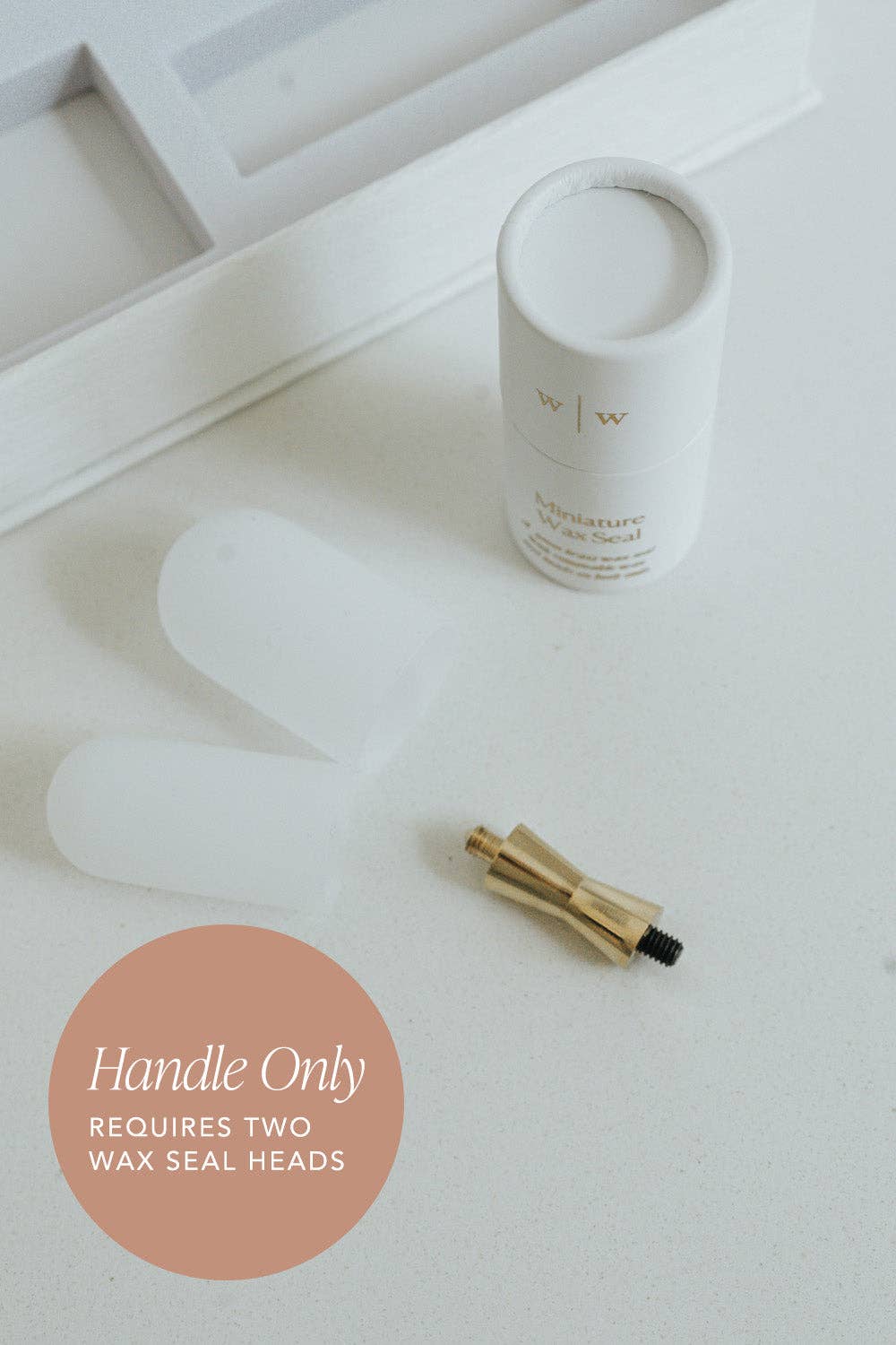 Written Word Calligraphy - Wholesale Decoratieve stempel - Mini waszegelhandvat - Voor 9mm waszegelkoppen0