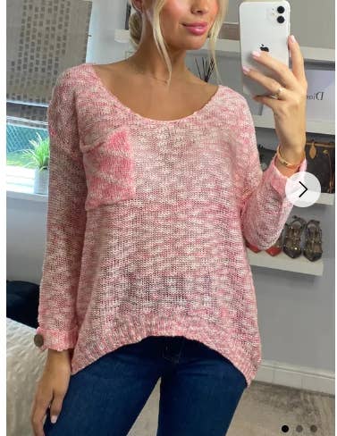 CY FASHION. LONDON - Wholesale Knit Sweater - Women's - Neon Color Knitted Jumper0