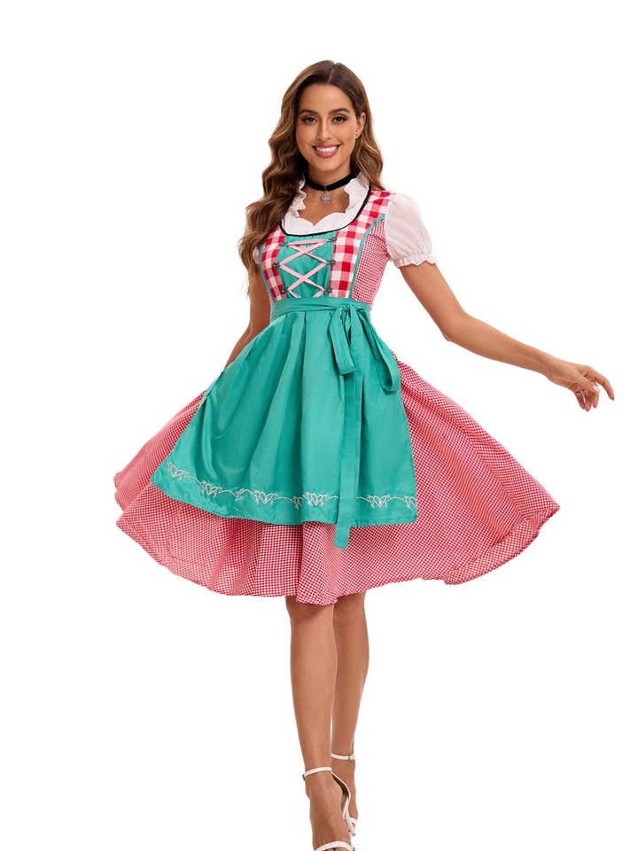 EmberLoom - Wholesale Costume - Women's - Halloween Cosplay Oktoberfest Maid Costume3