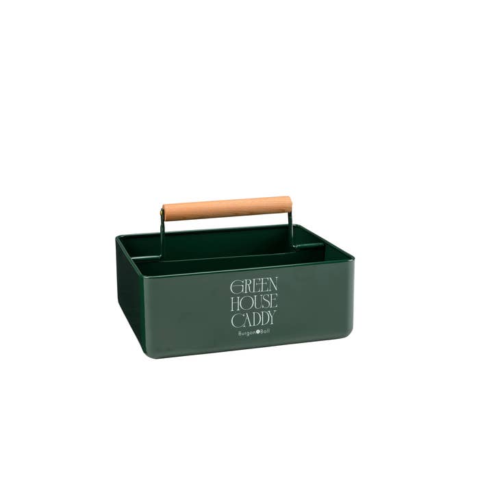New Greenhouse Caddy - Heritage Green FSC 100% for wholesale by Burgon and Ball EU