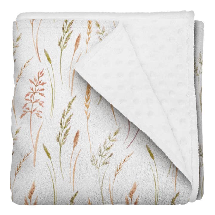 Esmee Minky Blanket for wholesale by Les Bambins