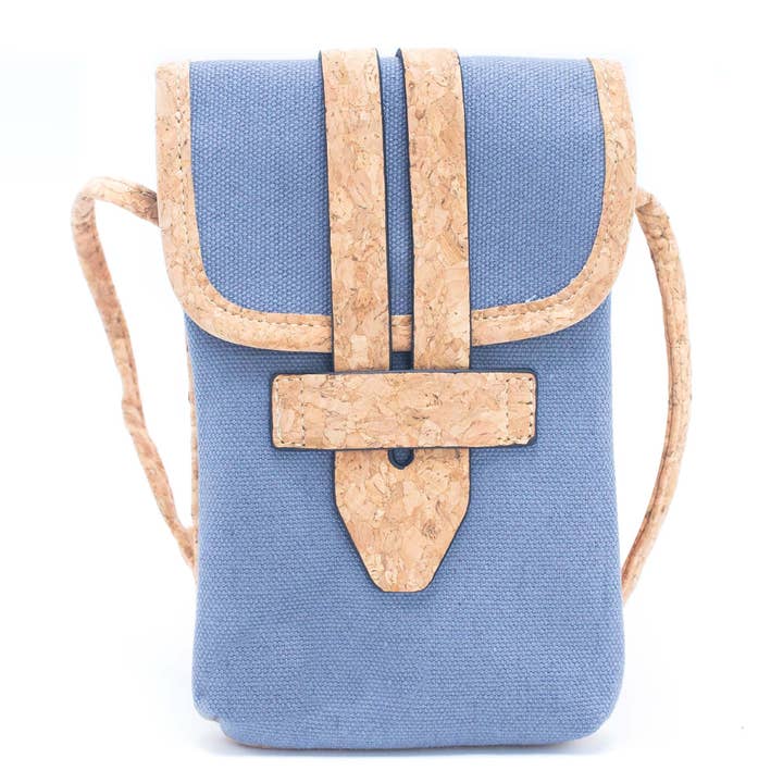 Meninas Bonitas Cork - Wholesale Crossbody Bag - Women's - Elle Cork Mobile Sling Bag-2081