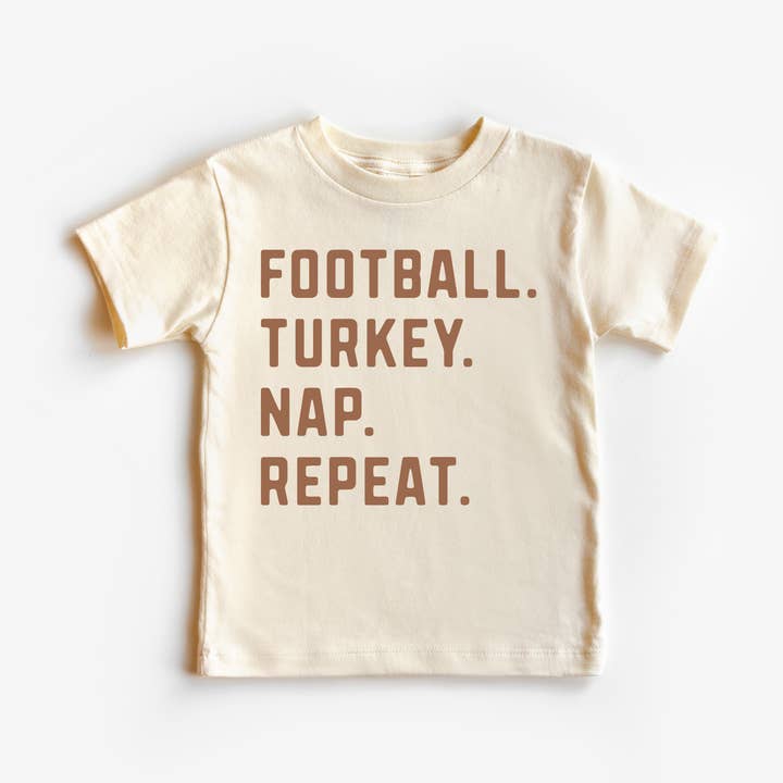 Maillot de Thanksgiving de Football Turkey Nap pour tout-petits pour la vente par Benny & Ray Apparel