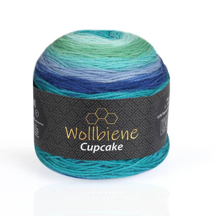 Wollbiene - Wholesale Yarn - woolen bee cupcake gradient wool knitting wool 150g9