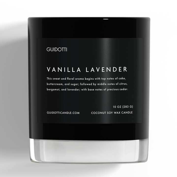 Vanilla Lavendel for engroshandel hos Guidotti Candle