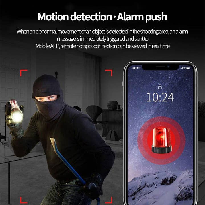 black NA9 1080P HD Wifi Mini Wireless Surveillance Camera IR Infrared Night Vision Motion Detection IP Camera Home Security Small Cam built in 32GB for wholesale on Faire