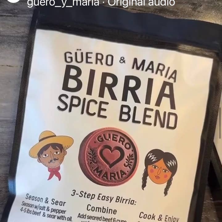 Güero Y Maria's Birria Spice Blend 2 pack and other Purchase Wholesale 2 minute noodles. Free Returns & Net 60 Terms on Faire trending on Faire.