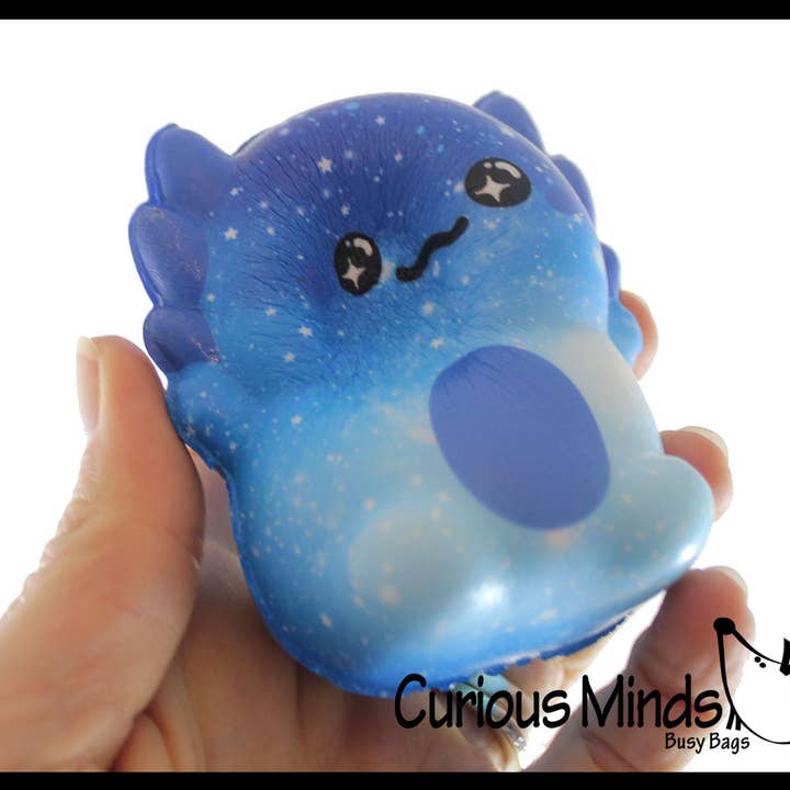 Curious Minds Toys – wholesale Squishy toy – Kids & Baby – 1 Small 3.25" Axolotl Slow Rise Squishy Toys - Memory Foam9