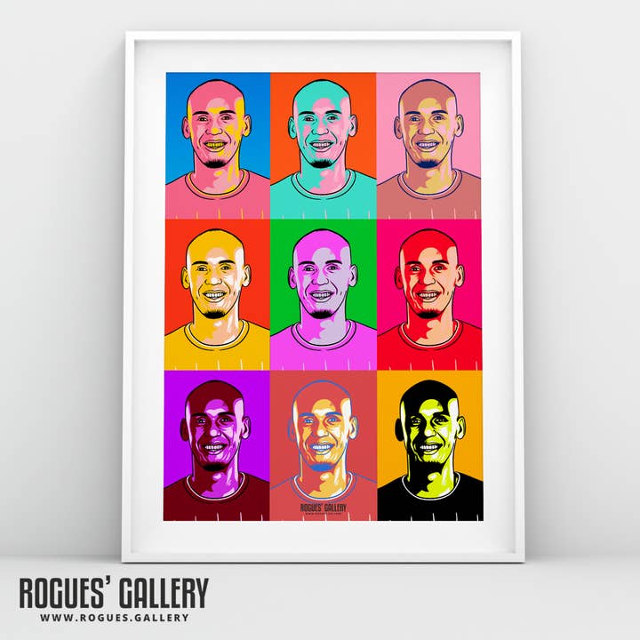 Fabinho - A3 Pop Art Print for wholesale by Rogues' Gallery