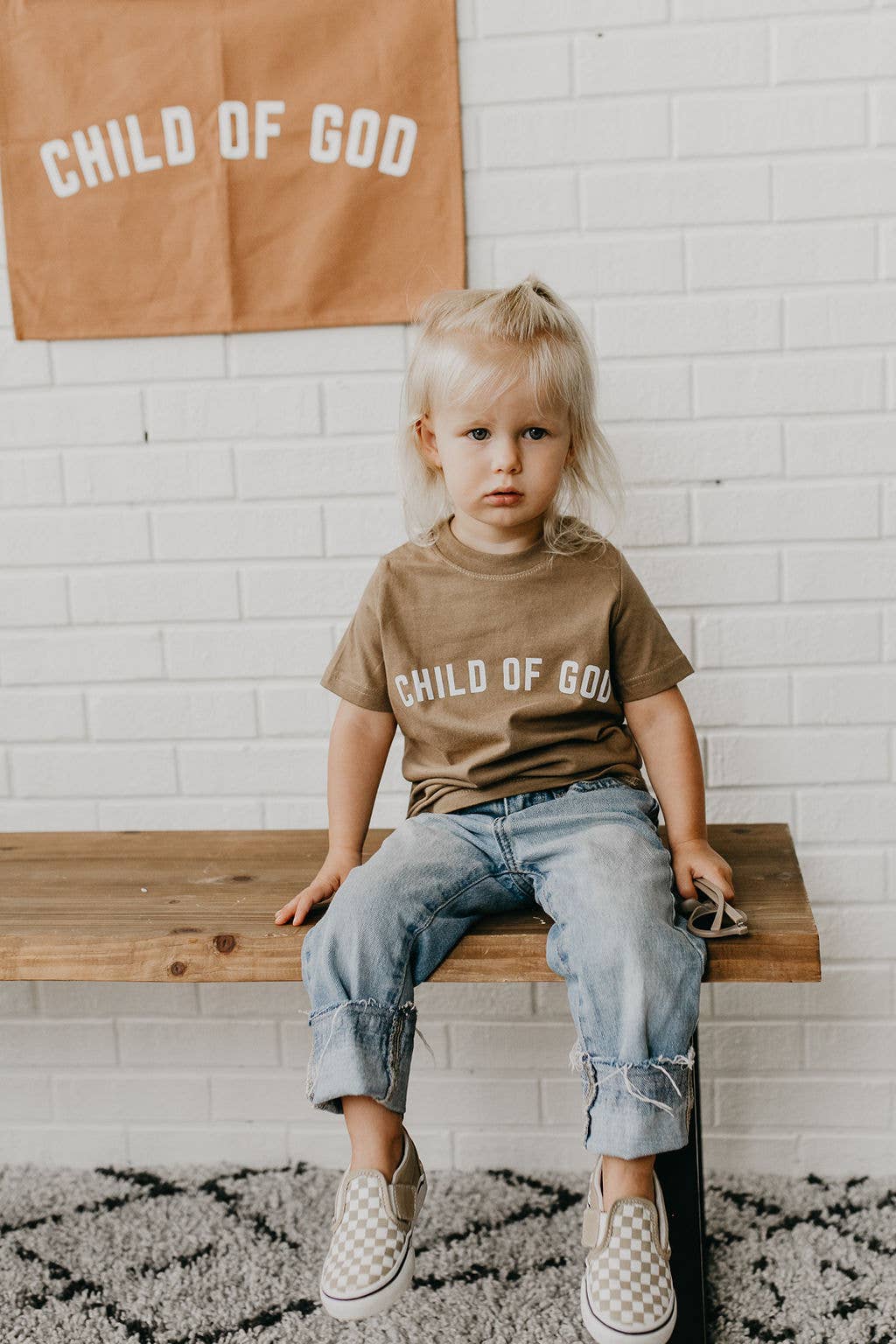 Little & Brave - Wholesale Screen Printed T-Shirt - Kids - Child of God, faith based, Christian apparel for kids.2