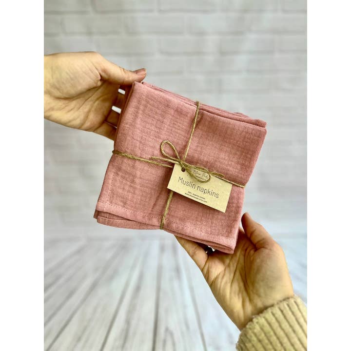 Pastel Baby – wholesale Ansikts- och kroppsservetter – Ekologiska muslin babyservetter, näsduk - olika färger