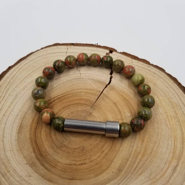 CHAKRA JEWELRY - Wholesale Beaded Bracelet - Valentine Confessions Natural Stone lntention Bracelet