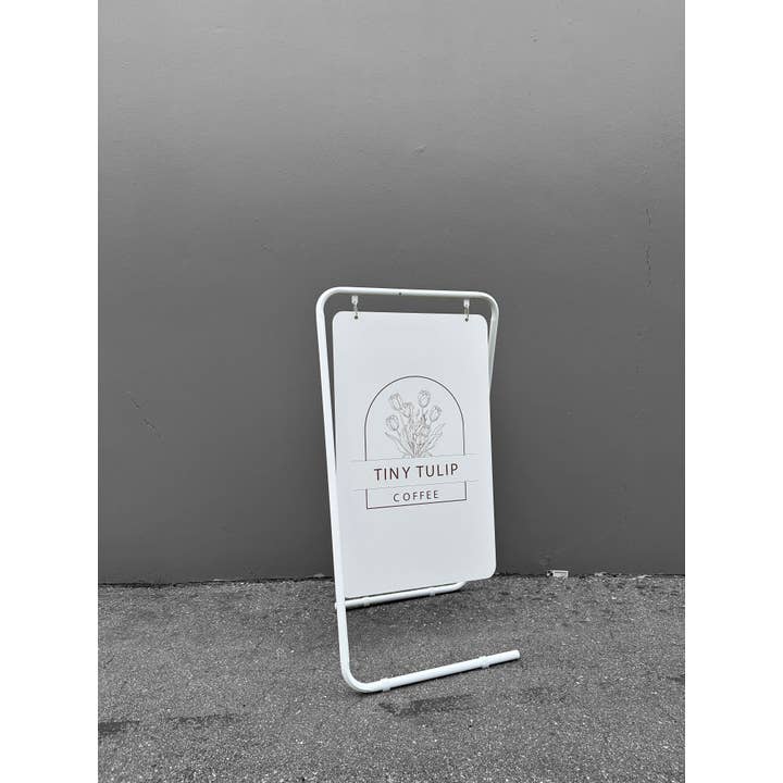 DisplayCanada - Wholesale Outdoor Sign - Swing Board Metal Wire A-Frame - Sidewalk Signboard for Street Advertising - SW-FRAME03613