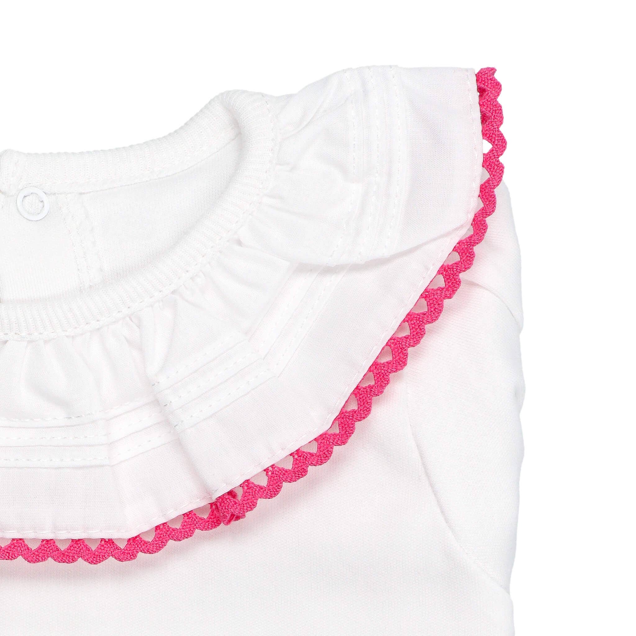 Bean Baby Clothes - Wholesale Bodysuit (Non-Footed) - Baby - Cotton Baby Bodysuit Onesie with Greek Lace Collar17