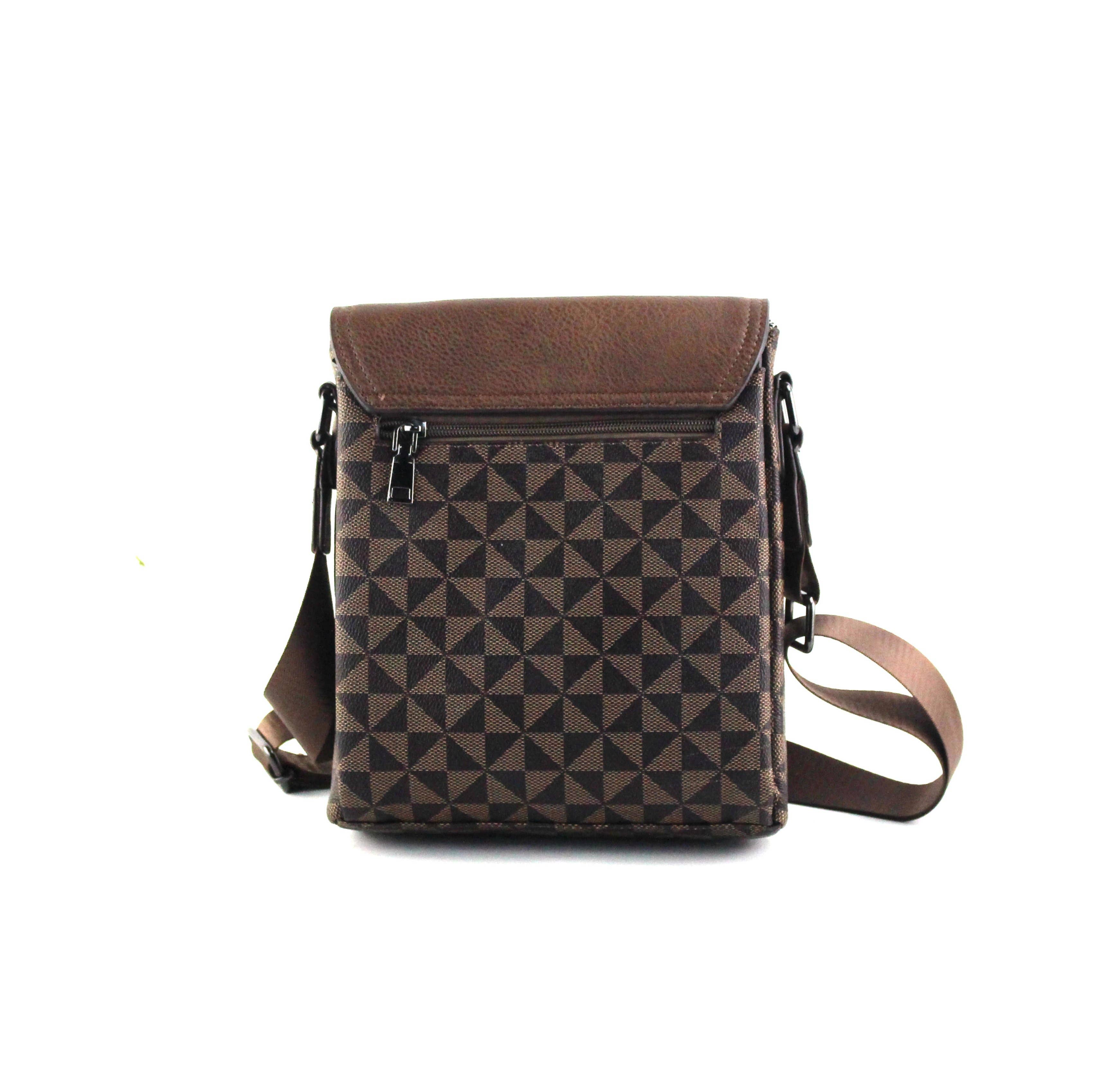 AR New York - Venta al por mayor Maletín - Hombre - Bolso tipo mensajero para hombre AR New York de lona con correa cruzada2