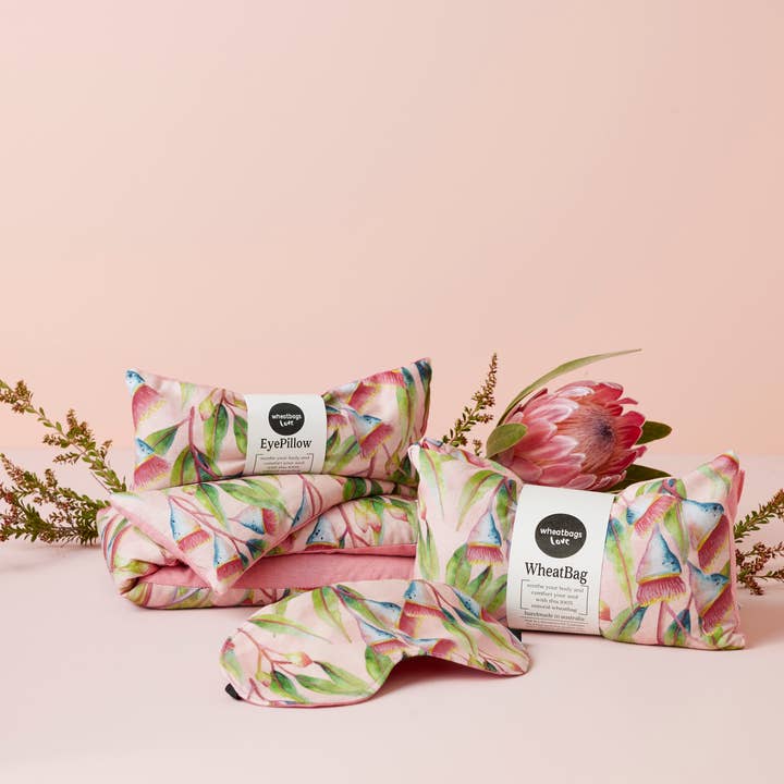 Wheatbags Love - Vente Compresses chaud/froid - Wheatbag - Gum Blossom (parfumé à la lavande)1