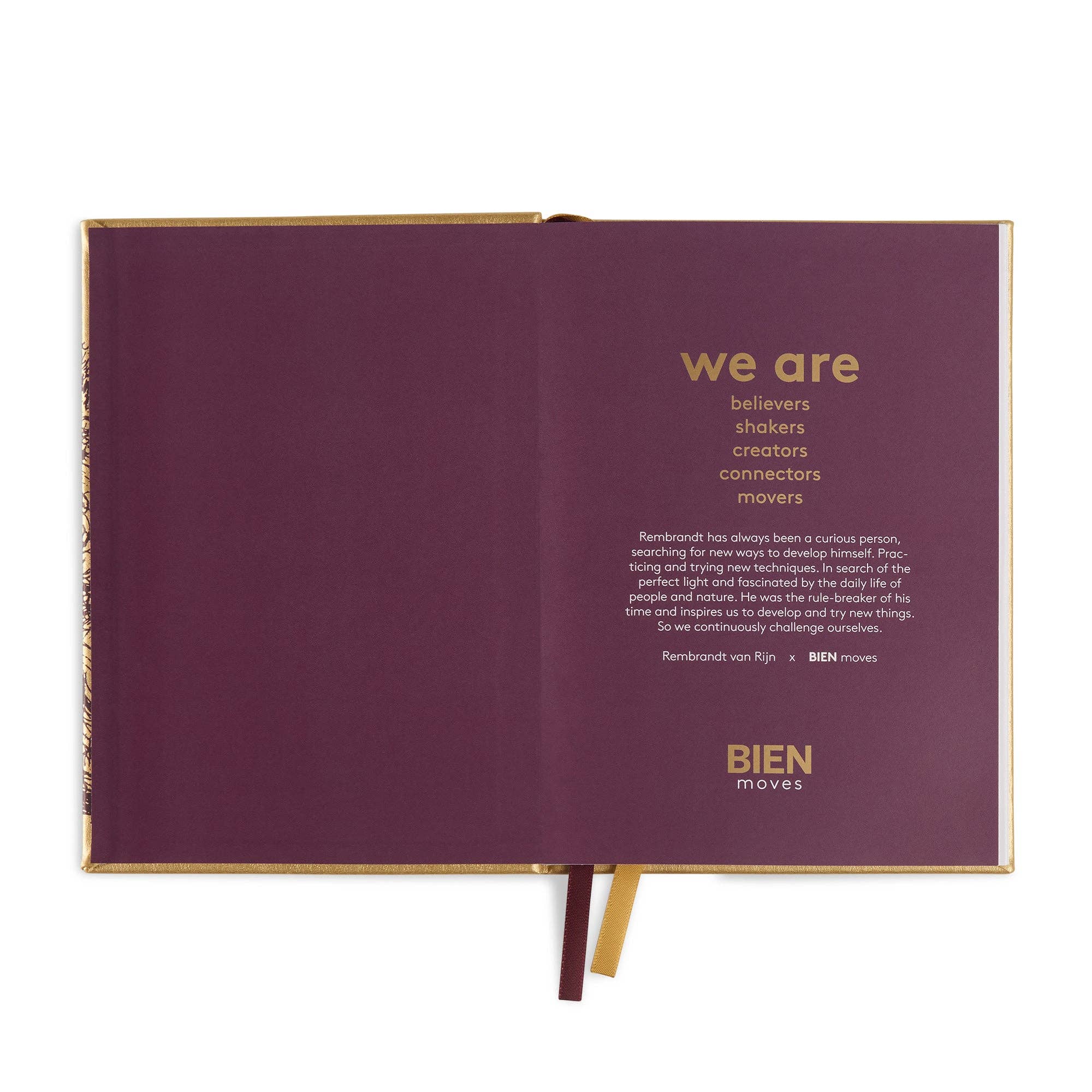 BIEN moves - Wholesale Notebook - Embossed notebook - Rembrandt van Rijn2