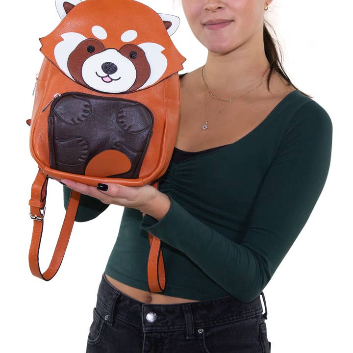 COMECO INC - Vendita all'ingrosso Zaino - Donna - Mini zaino Panda rosso6