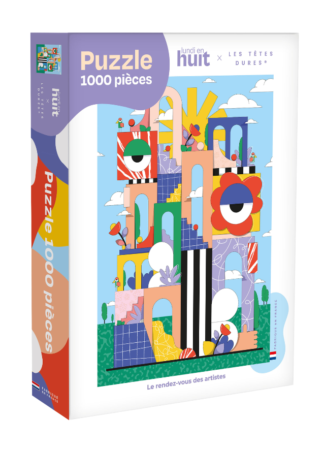 Lundi en Huit - Wholesale Puzzle - Adult - 1000-piece puzzle1
