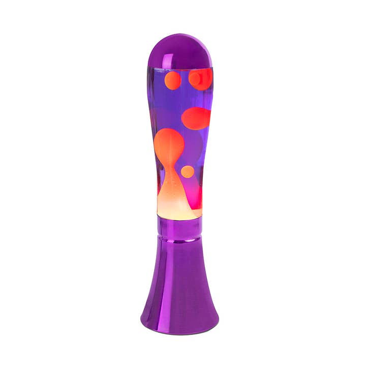 Lavalampe, Magma, lila/rot, Aluminium, 220 - 240 V für den Großhandel von Balvi