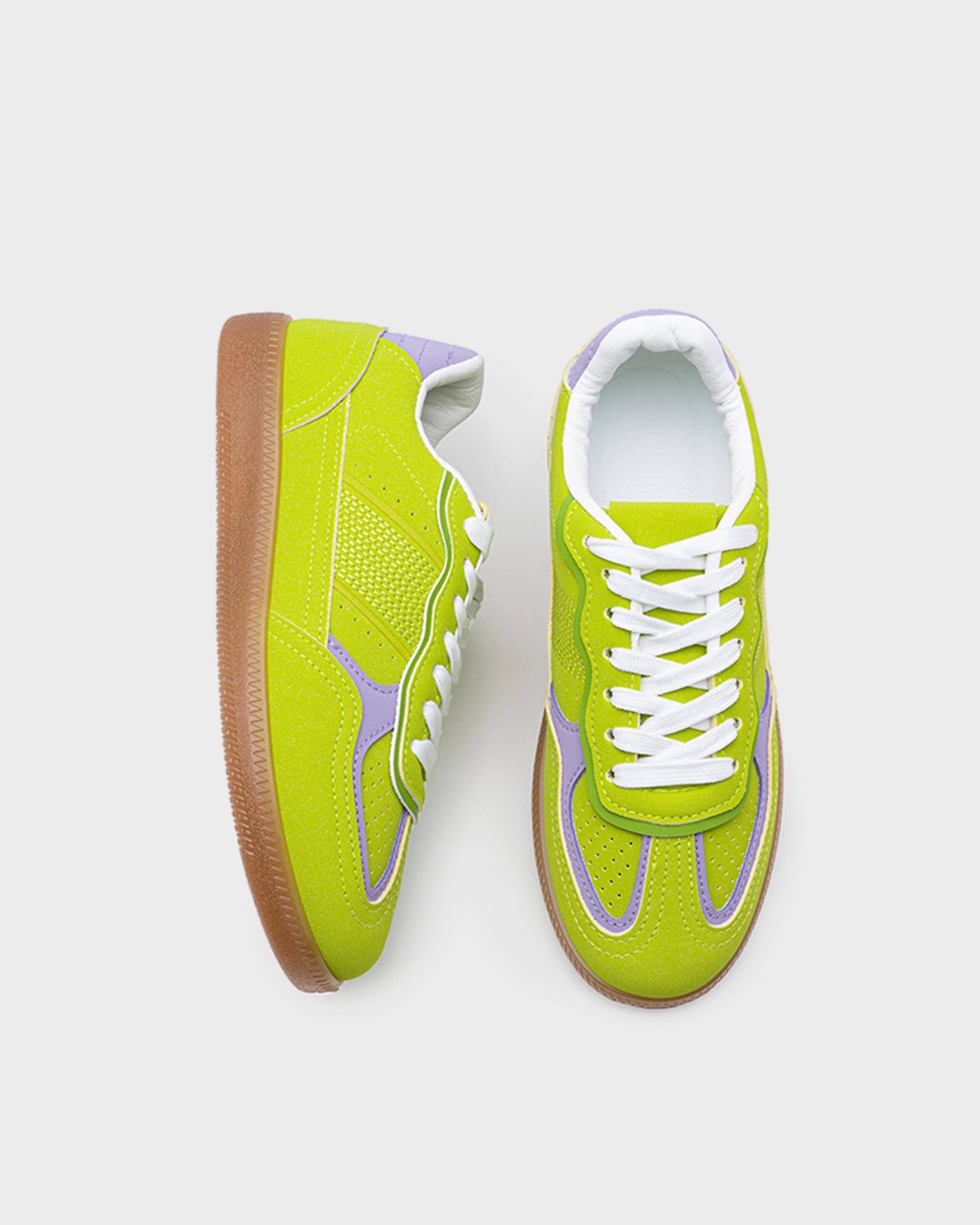 CEREZA – wholesale Vardagssneakers - Dam – Damsneakers i retrostil med kontrastfärger för vardagsbruk9