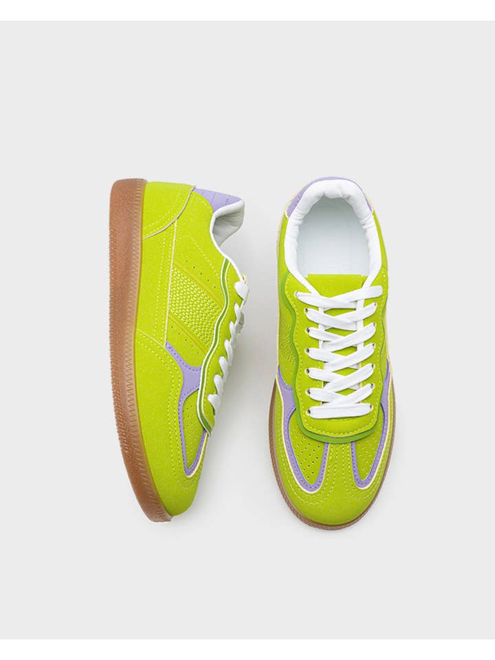 CEREZA – wholesale Vardagssneakers - Dam – Damsneakers i retrostil med kontrastfärger för vardagsbruk9