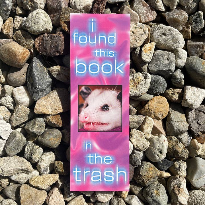 I Found This Book in the Trash Bookmark for wholesale by Paperback Paradise