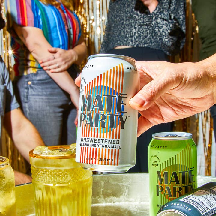 Maté Party - Wholesale Soda/Carbonated Drink - Maté Party - Unsweetened Sparkling Yerba Mate