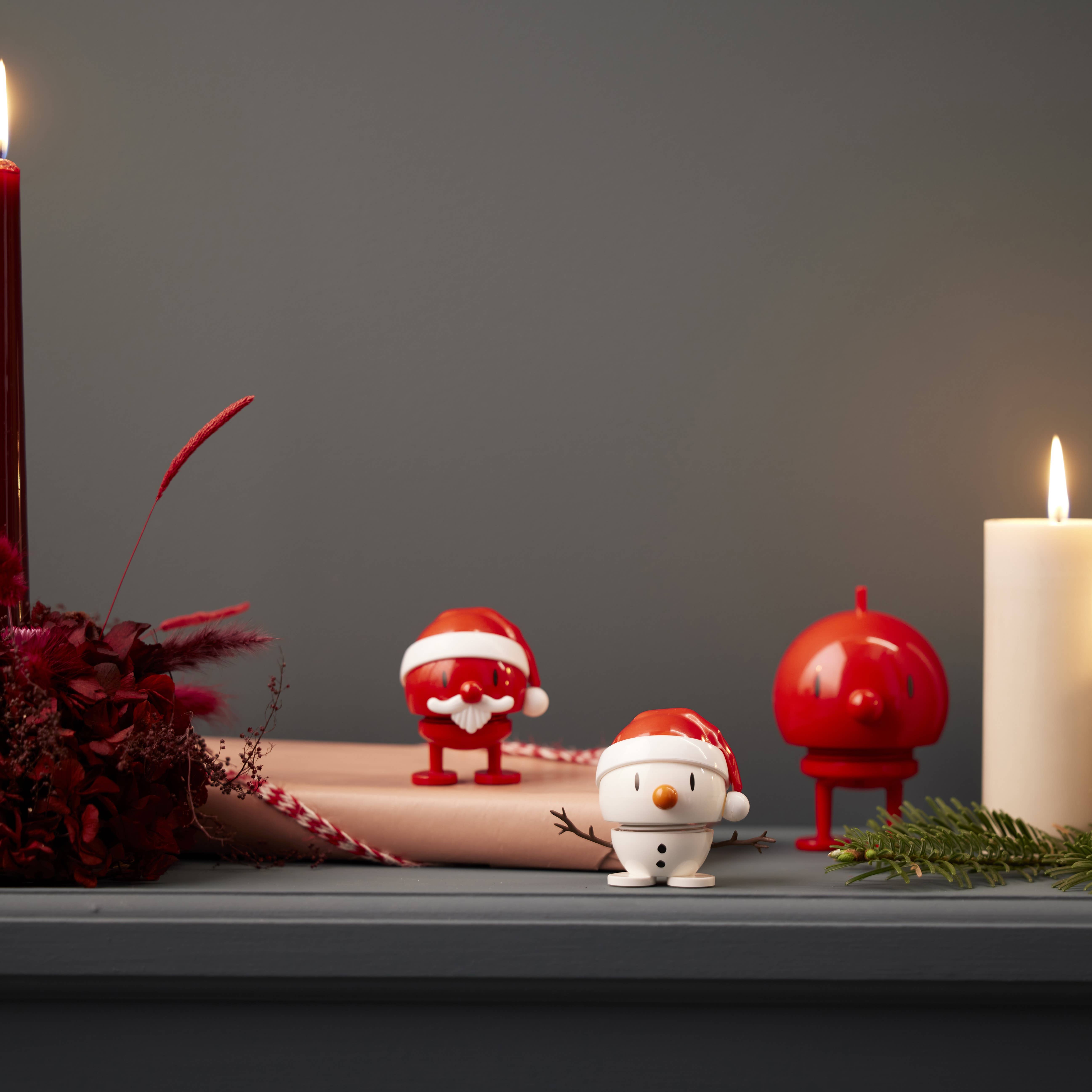 Hoptimist - Wholesale Decorative Figurine - Hoptimist Santa Snowman S White2