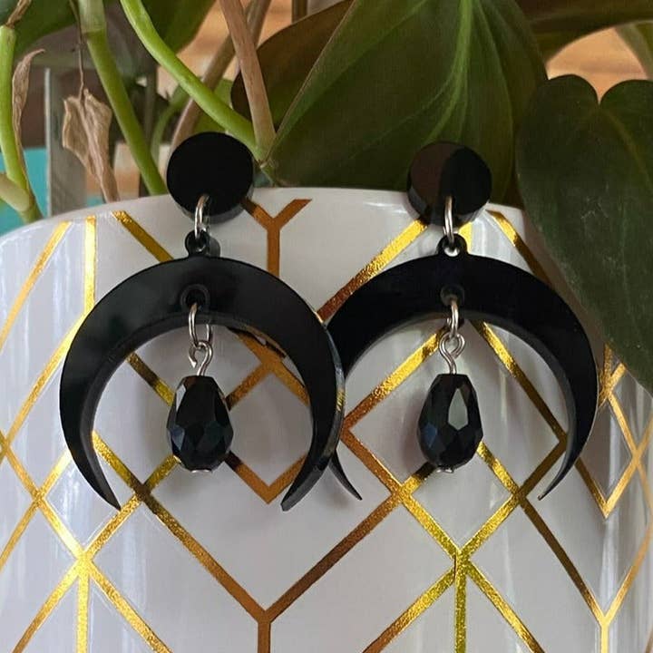 Luna øreringe for engroshandel hos Moody Girl Accessories