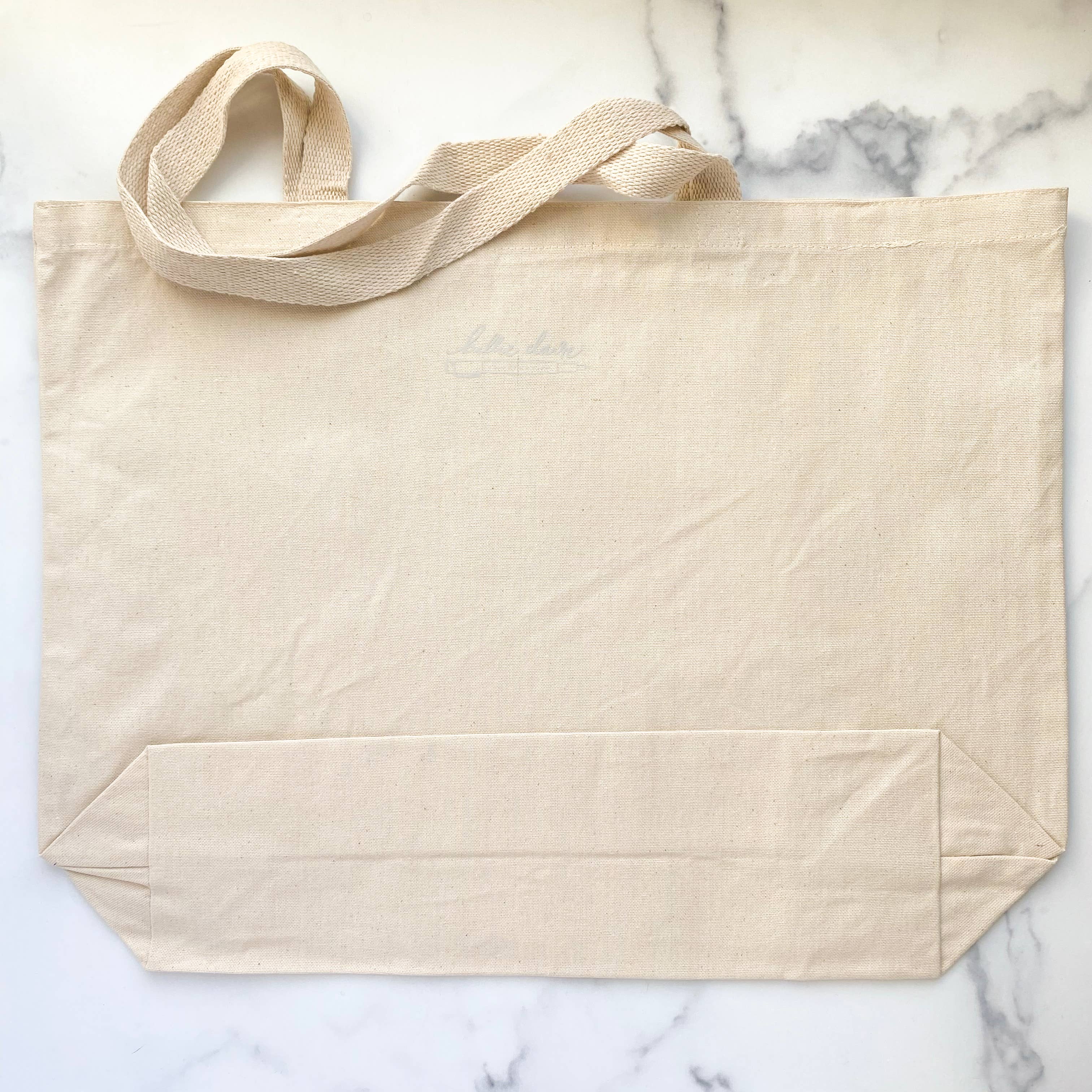 Billie Claire Illustration (Handmade) - Wholesale Tote Bag - Women's - Custom CITY / STATE Tote Bags (Round Lettered Design)3