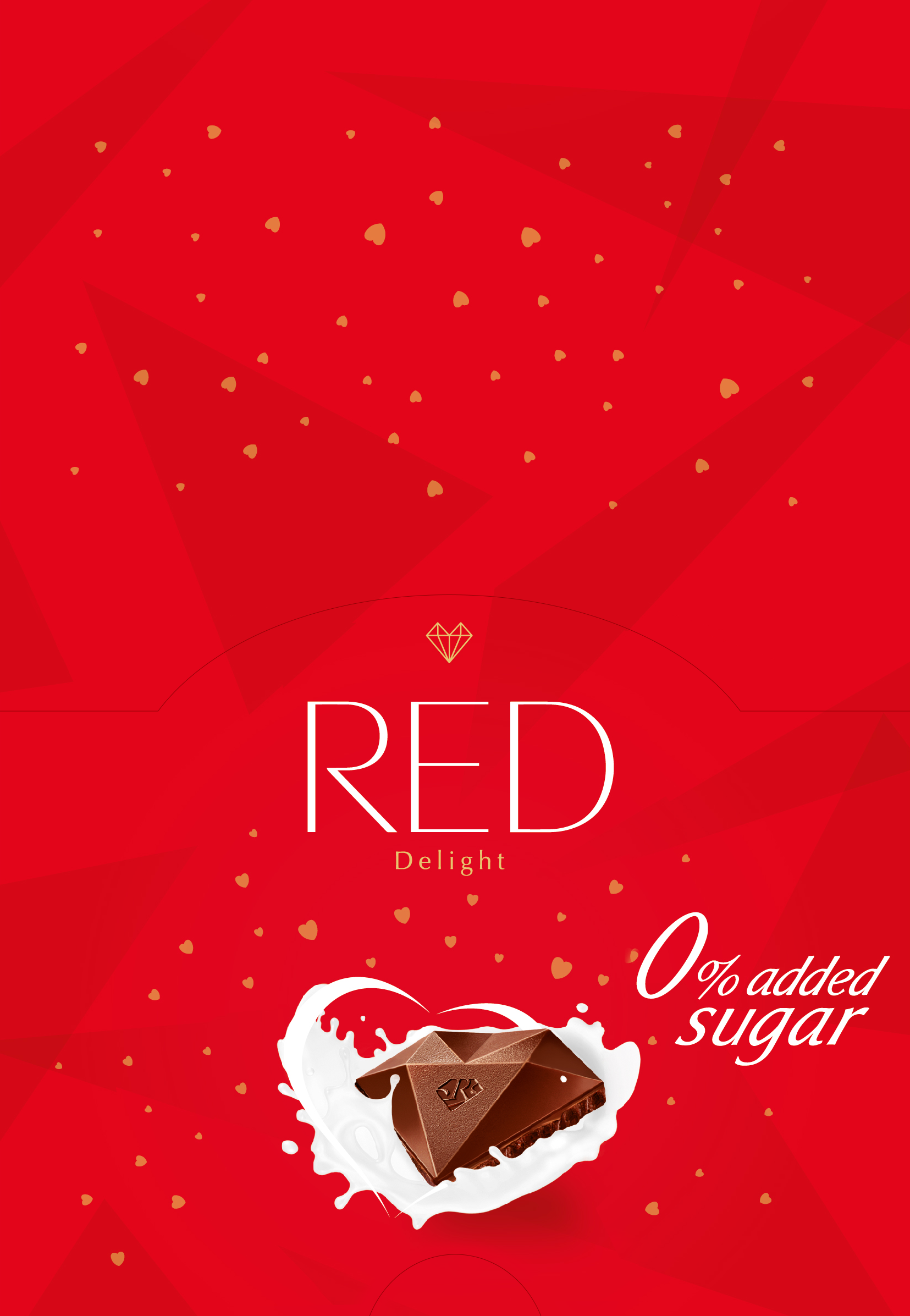 RED Chocolate - Wholesale Chocolate Bar - RED Delight®™ Milk Chocolate 0.92oz Bars4
