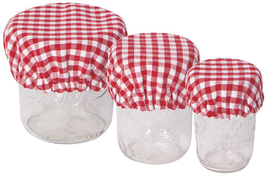 Danica Outlet Store - Wholesale Food Storage Wrap/Bag - Now Designs Gingham Mini Bowl Cover Set of 3