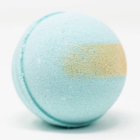 Island Pearadise Ring Bath Bomb for wholesale by Squishy Mushii