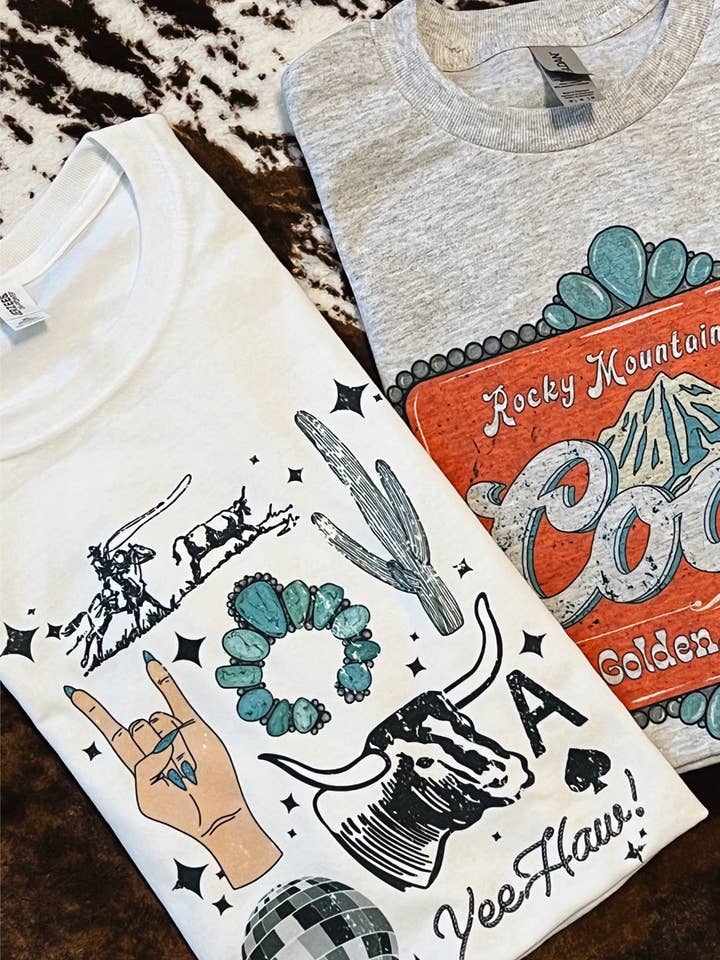 Western Collage for wholesale by Highland Cactus