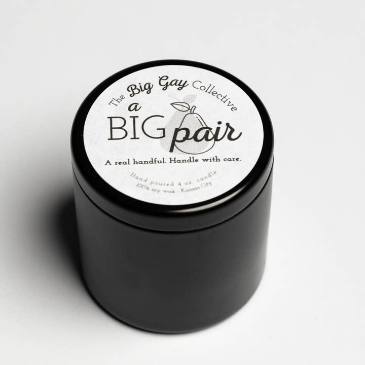 The Big Gay Collective LLC - Wholesale Jar/Filled Candle - A Big Pair2
