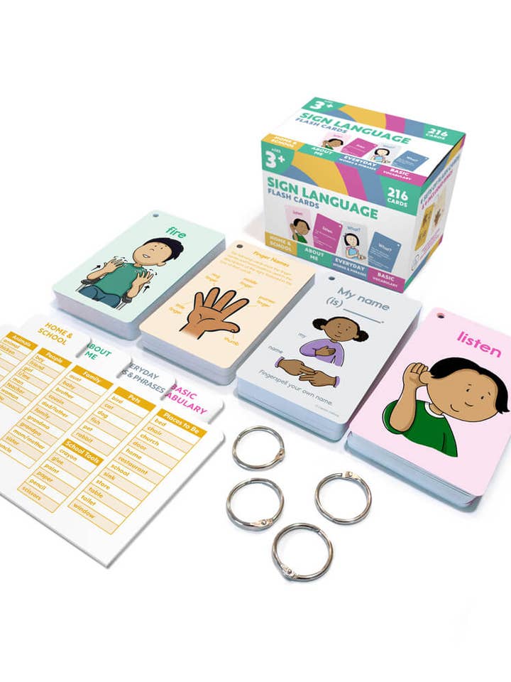 Carson Dellosa Sign Language Flash Cards for wholesale by Carson Dellosa Education