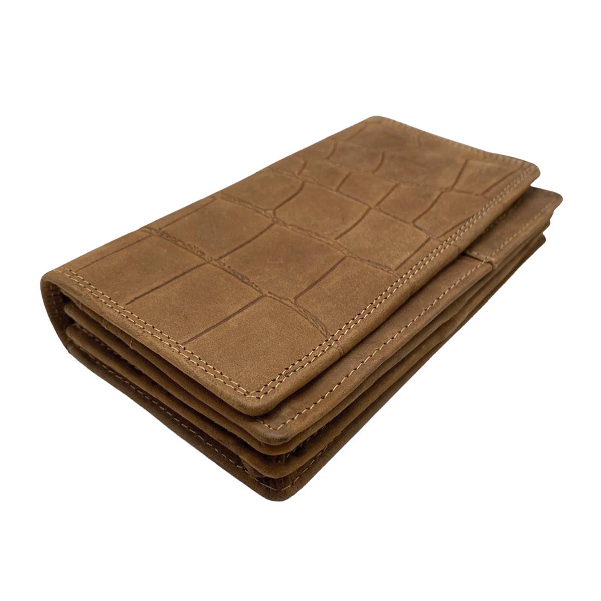 Arrigo - Wholesale Wallet - Women's - Ladies wallet Leather Harmonica - RFID - Croco Print16