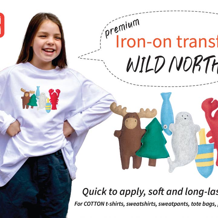 Mimihali – Kit de artesanato DIY por atacado – TRANSFERÊNCIA TERMOCOLANTE - O Norte Selvagem2