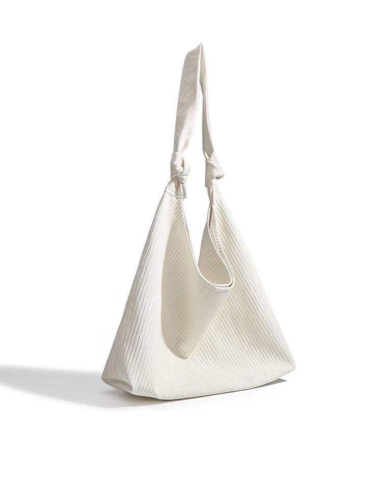 VividLux - Wholesale Shoulder Bag - Women's - Simple Large Capacity Double-Knot Shoulder Bag5