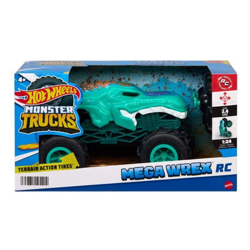 Everyday Supply Co - Wholesale Toy Car/Truck - Kids - Hot Wheels Mega Wrex RC Vehicle - Multicolored0
