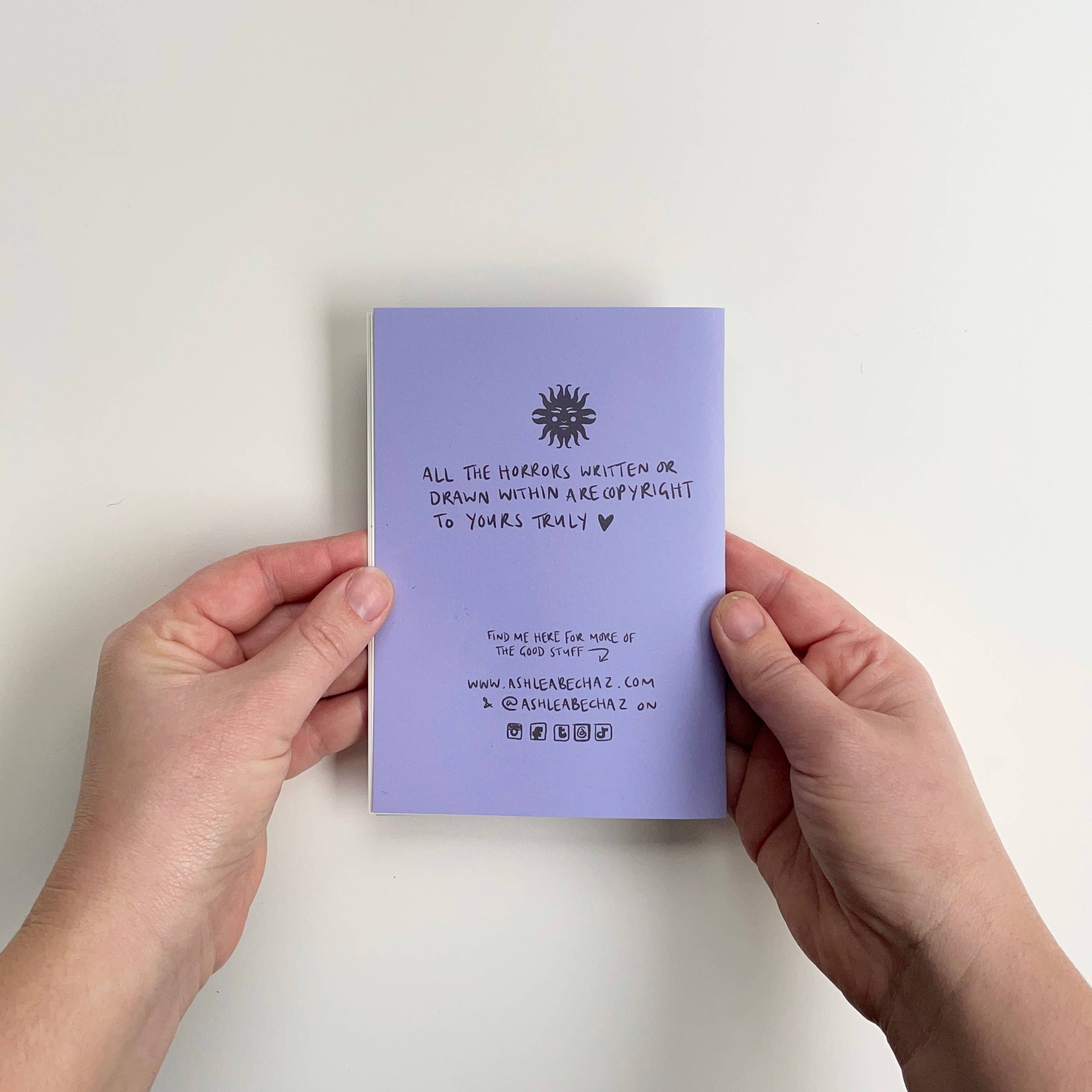 Ashlea Bechaz Illustration - Wholesale Arts & Entertainment Book - Zine - Horrible Horoscopes5