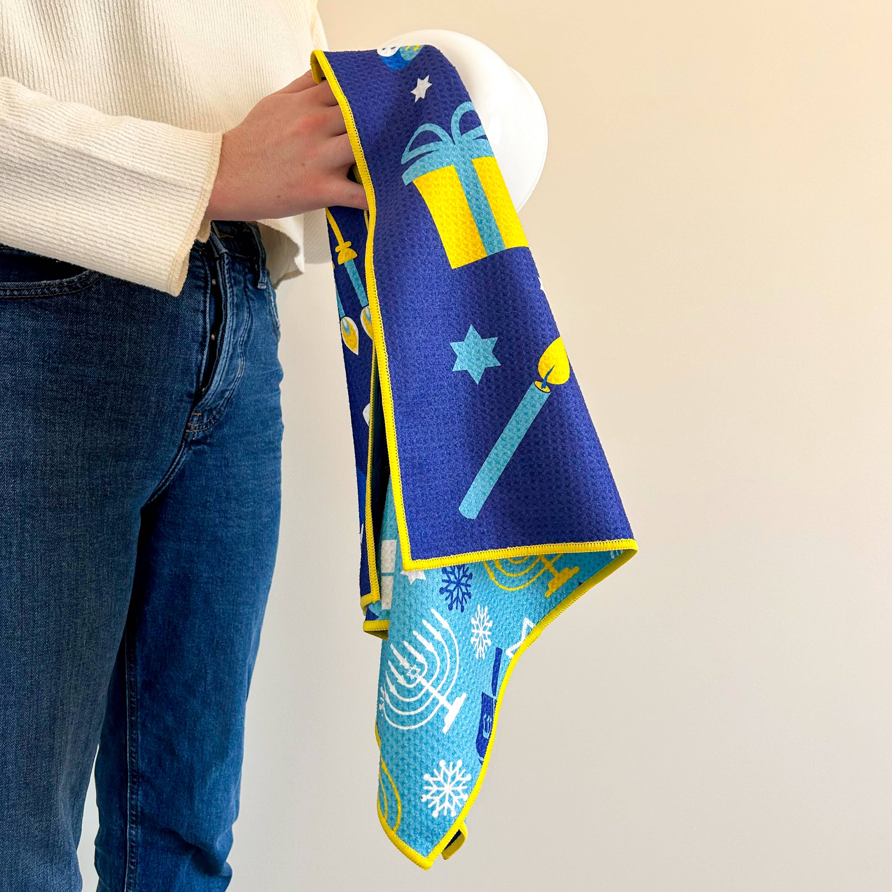 Buzzee - Vente Torchon - HANUKKAH - Serviettes à double face1