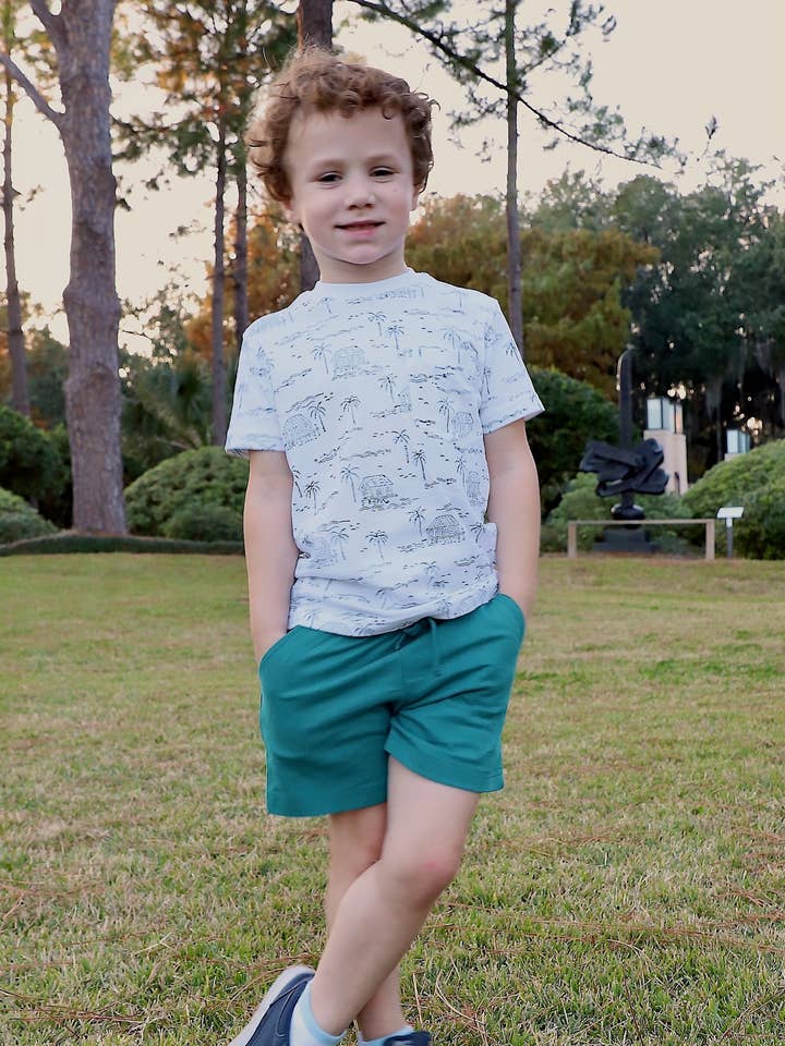 Kinderkatoenen shorts van biologisch katoen voor wholesale door Passion Lilie