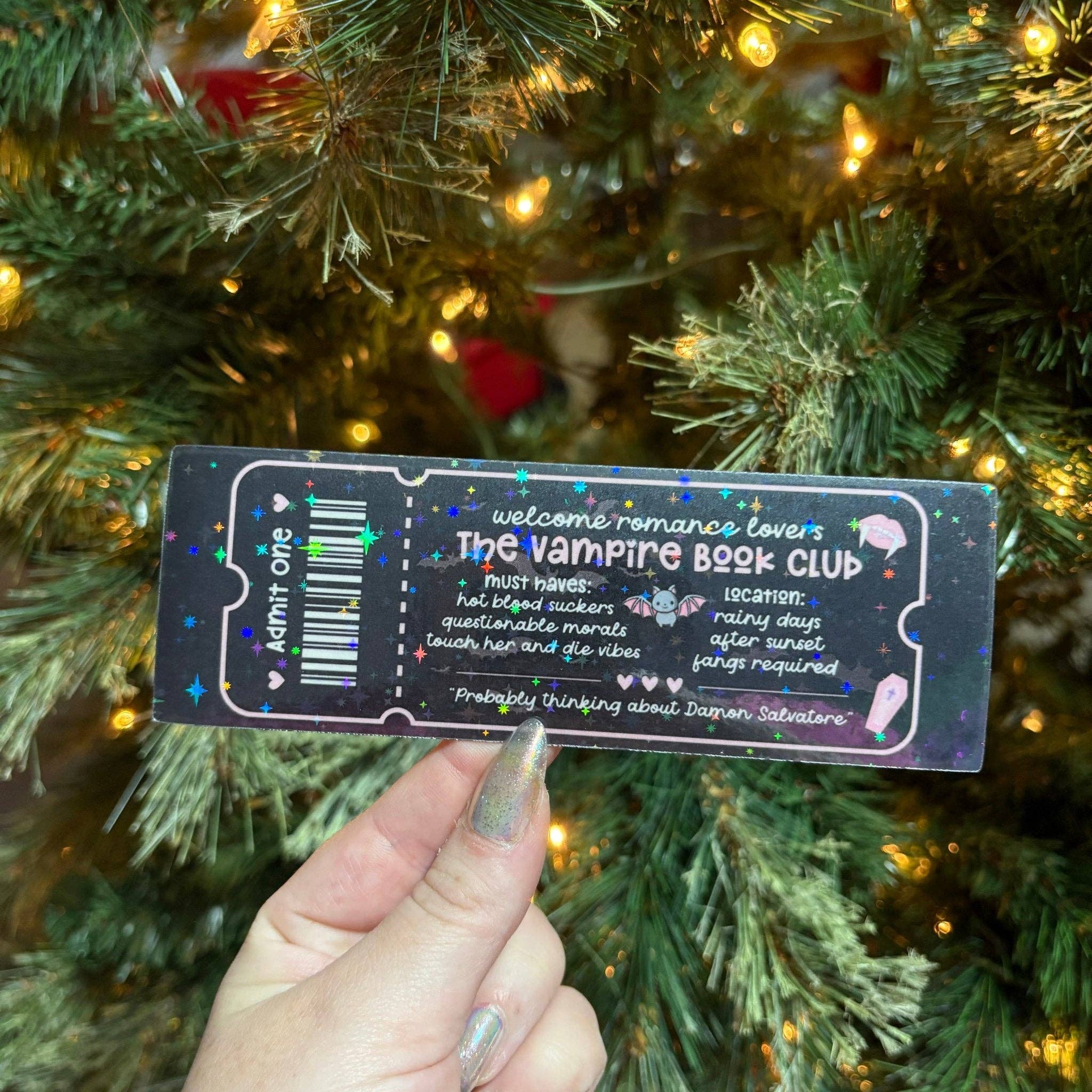 Awfullynerdy.co - Wholesale Bookmark - The Vampire Book Club Bookmark1